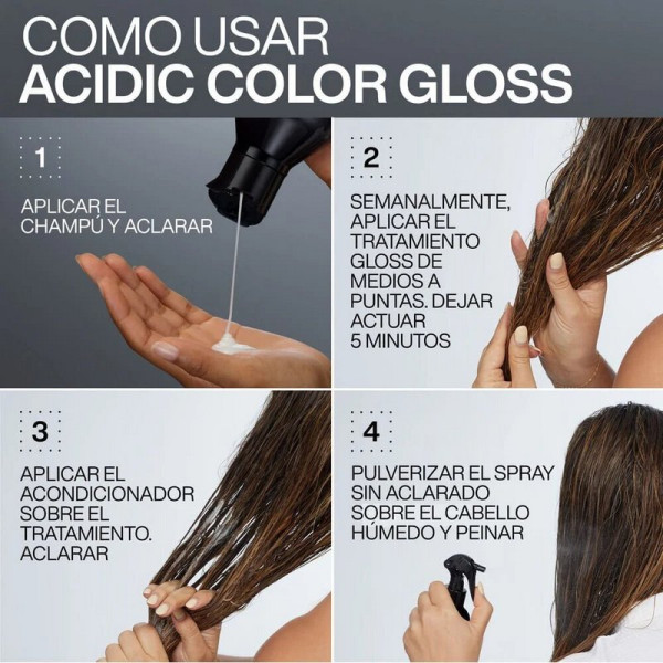 Acondicionador Acidic Color Gloss Redken, 300 ml