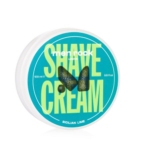 Crema de afeitar Save Cream Lime de Men Rock, 100 ml