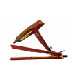 Kit Corioliss Plancha C5 Red Leopard + secador Wind